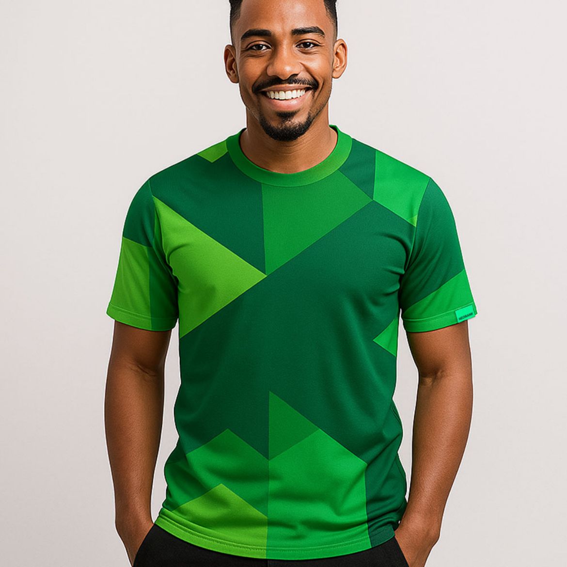 Picture of Mens Funky Green T's