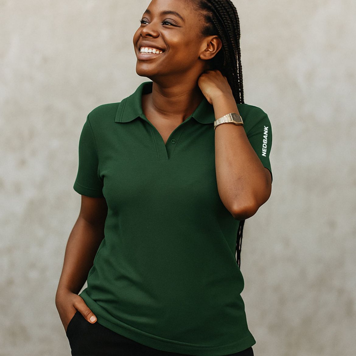 Picture of Ladies Pique Golf Shirt