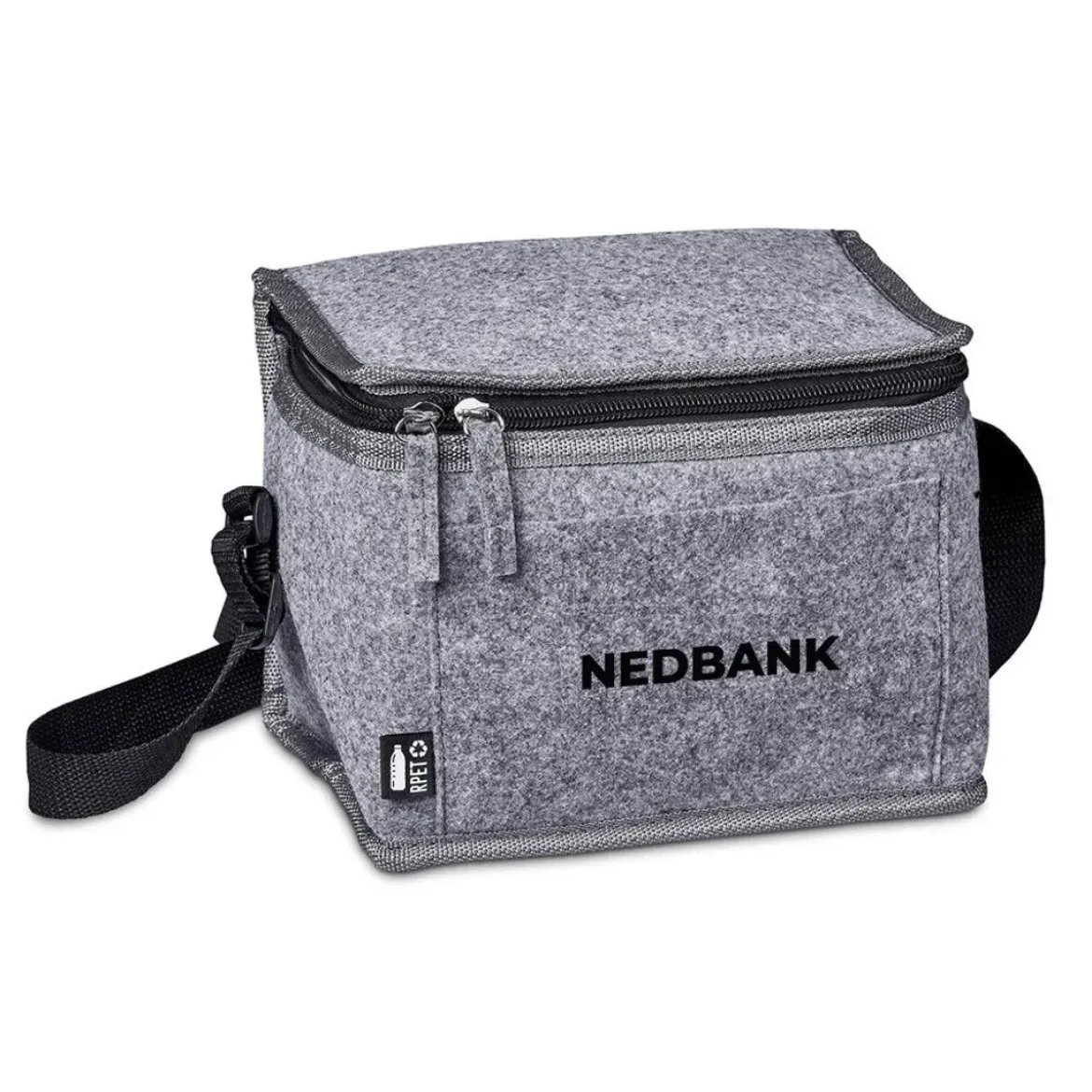 Picture of Okiyo Reitoko Recycled PET Felt Lunch Cooler - 6-Can