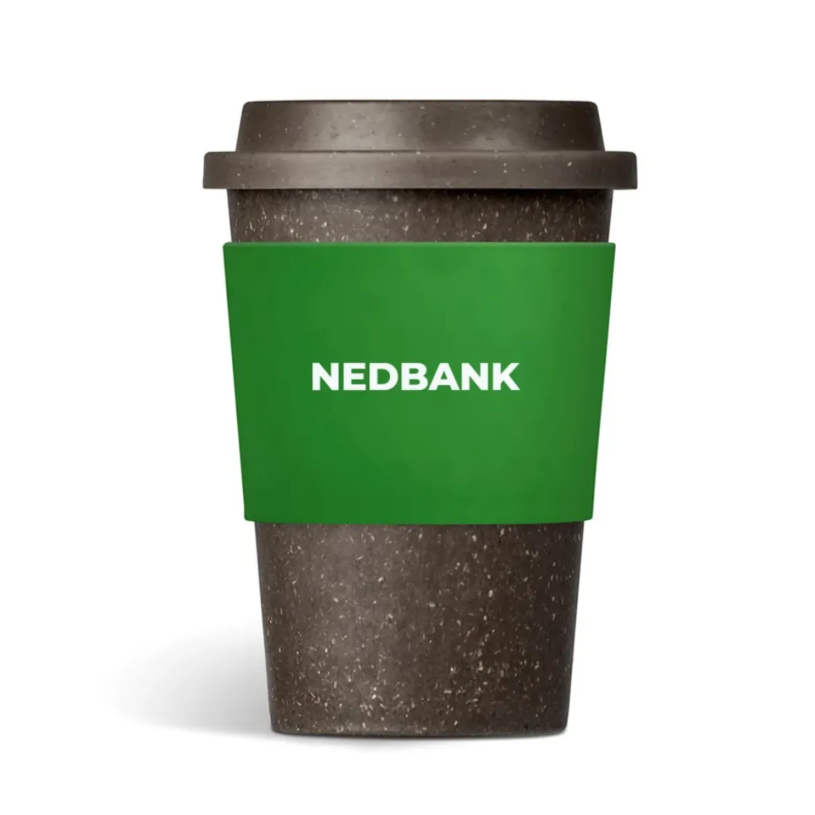 Kooshty Brown Bean Plastic Double-Wall Tumbler - 400ml