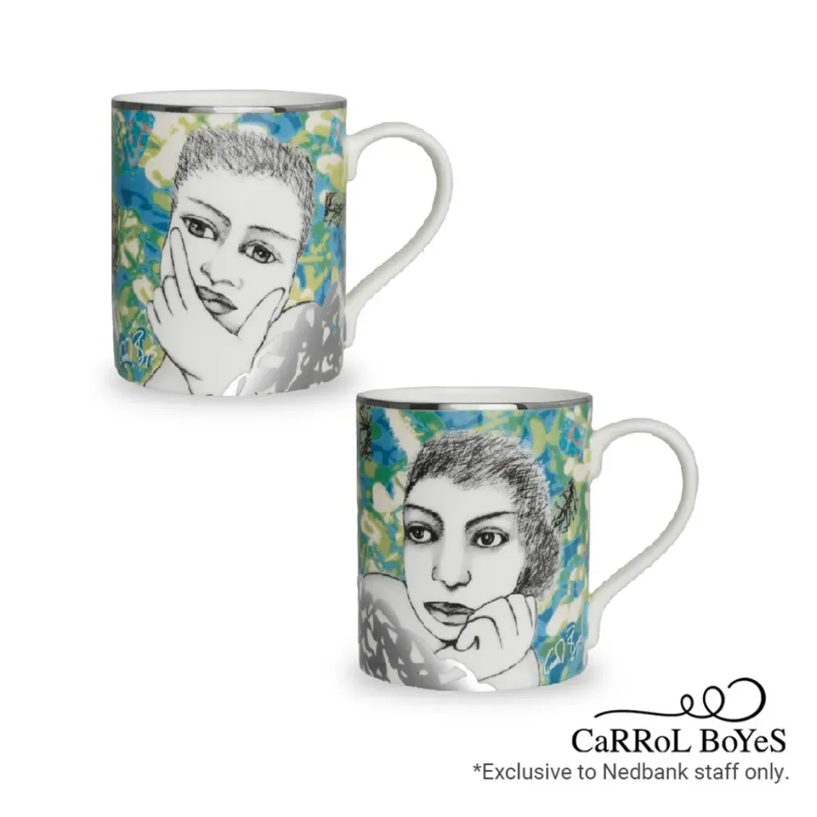 Carrol Boyes Mug set of 2 Sumptuous 400ml		