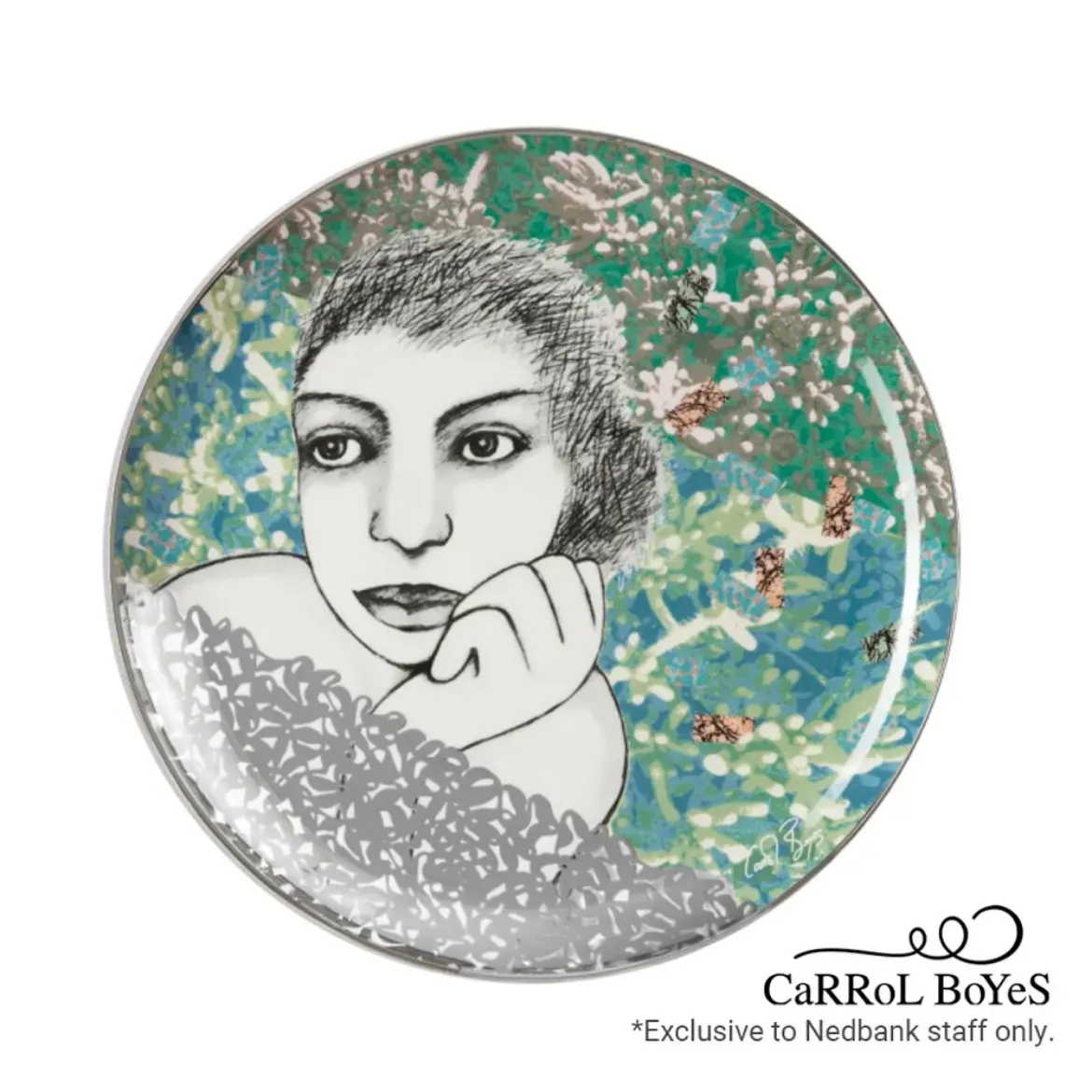 Carrol Boyes Platter Round Smouldering	