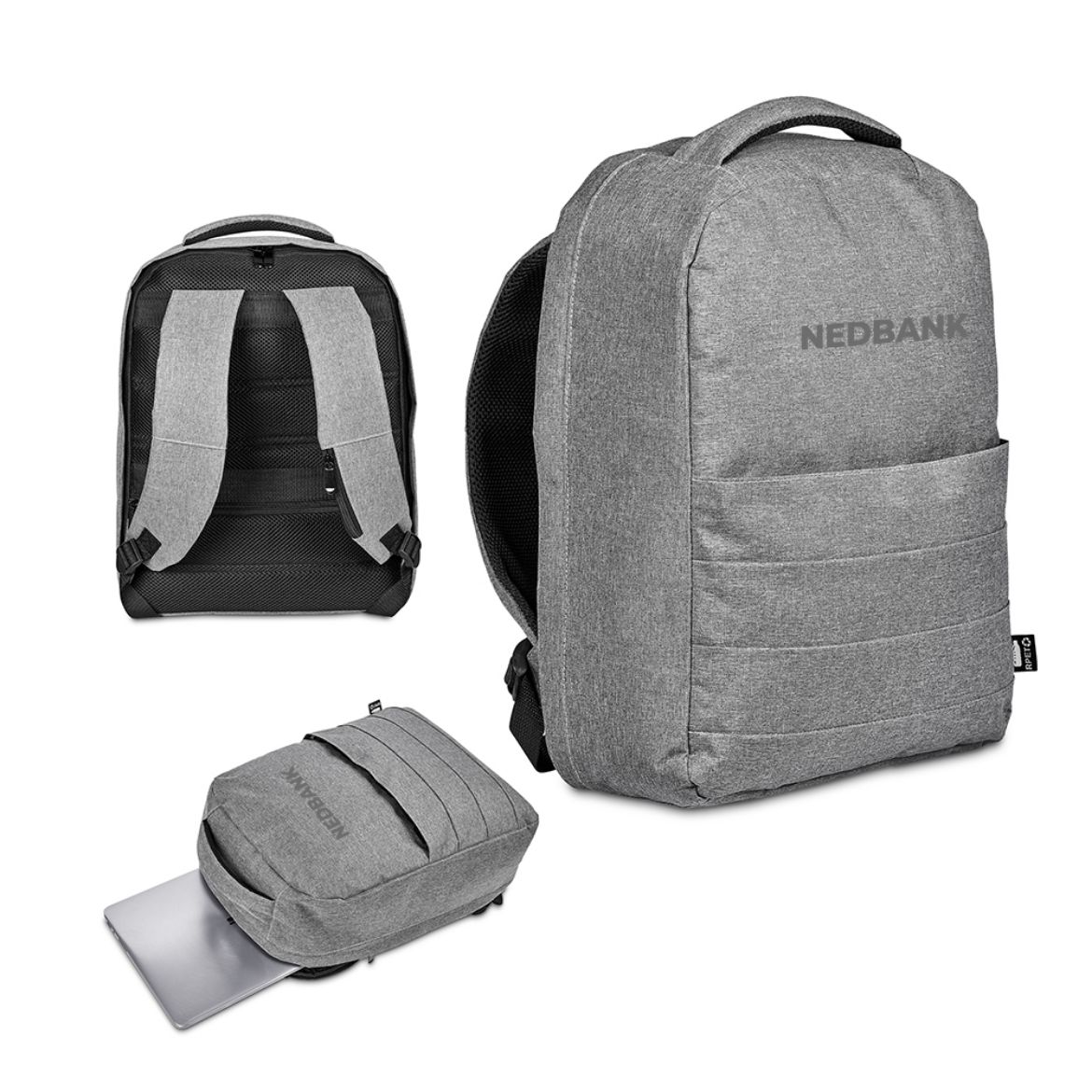 Picture of Swiss Cougar Tallinn Anti-Theft Recycled PET Laptop Backpack