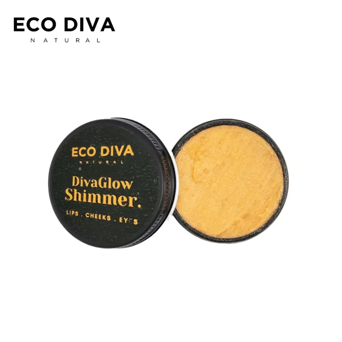 Eco Diva Glow Lip, Eye & Cheek Shimmer 10grams