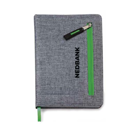 Picture of Santo Zipper Notebook