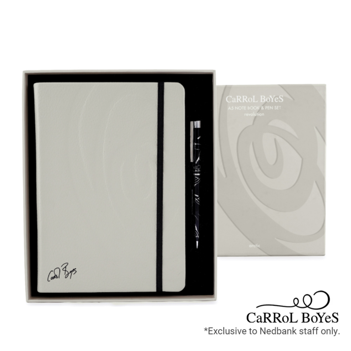 Picture of Carrol Boyes Notebook Set - Revolution Arctic