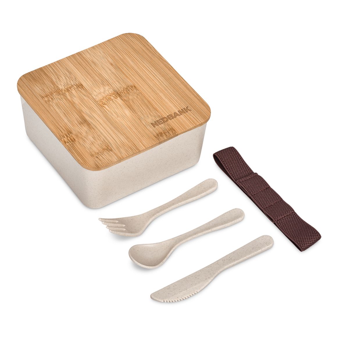 Picture of Okiyo Wani Wheat Straw & Bamboo Lunch Box