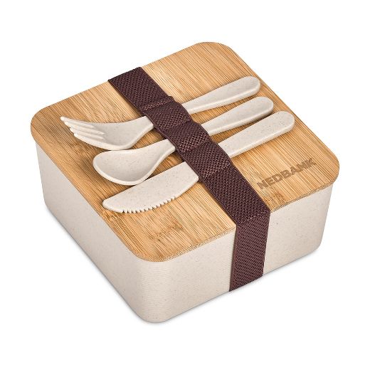 Picture of Okiyo Wani Wheat Straw & Bamboo Lunch Box