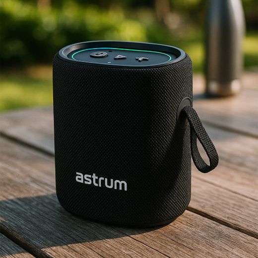 Picture of Astrum SP150 Bluetooth Waterproof IP6 Speaker 12W LED TWS TF USB Aux Mic