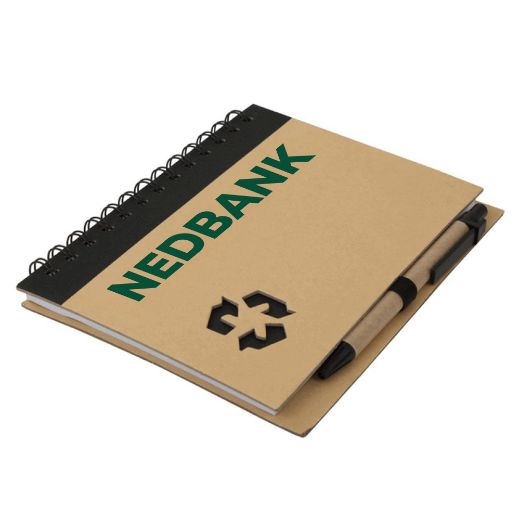 Picture of Thick Recycle Notebook And Pen