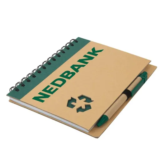 Picture of Thick Recycle Notebook And Pen