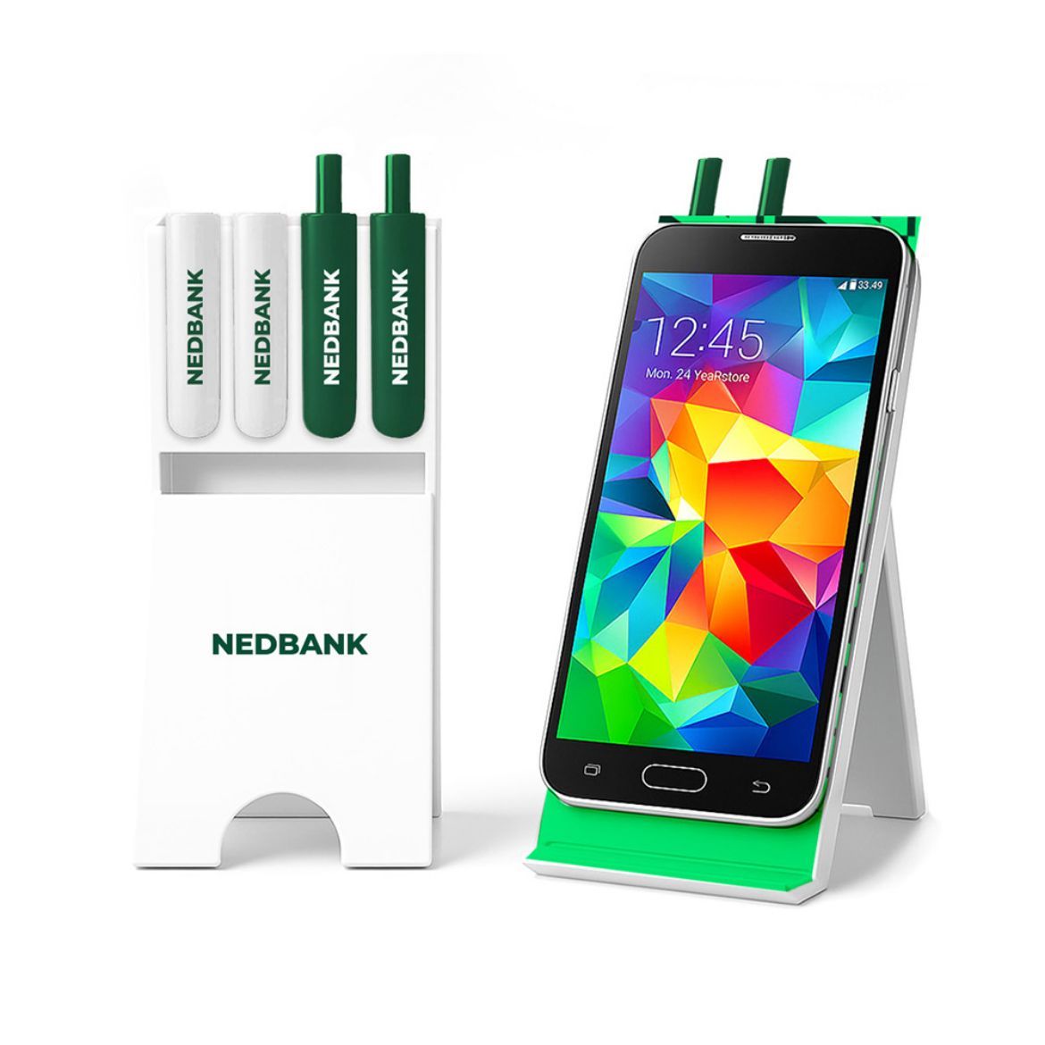 Picture of Pen and Highlighter Set with Phone Stand