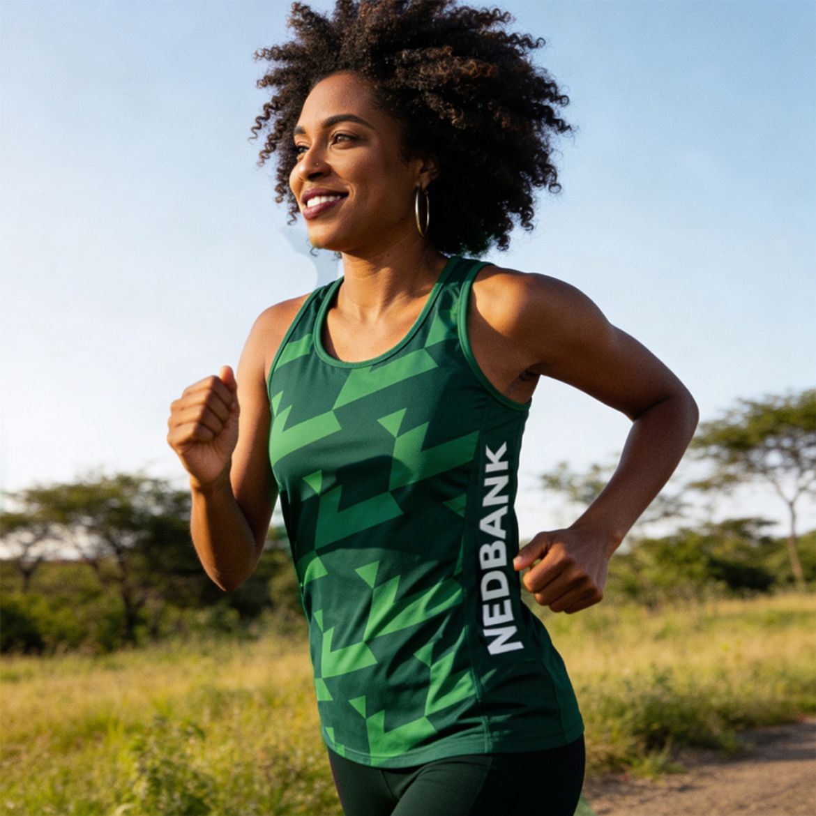 Picture of Ladies Sports Vest - Green