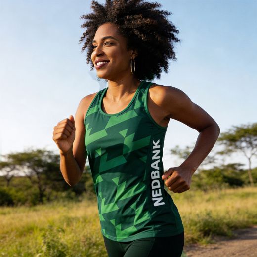 Picture of Ladies Sports Vest - Green