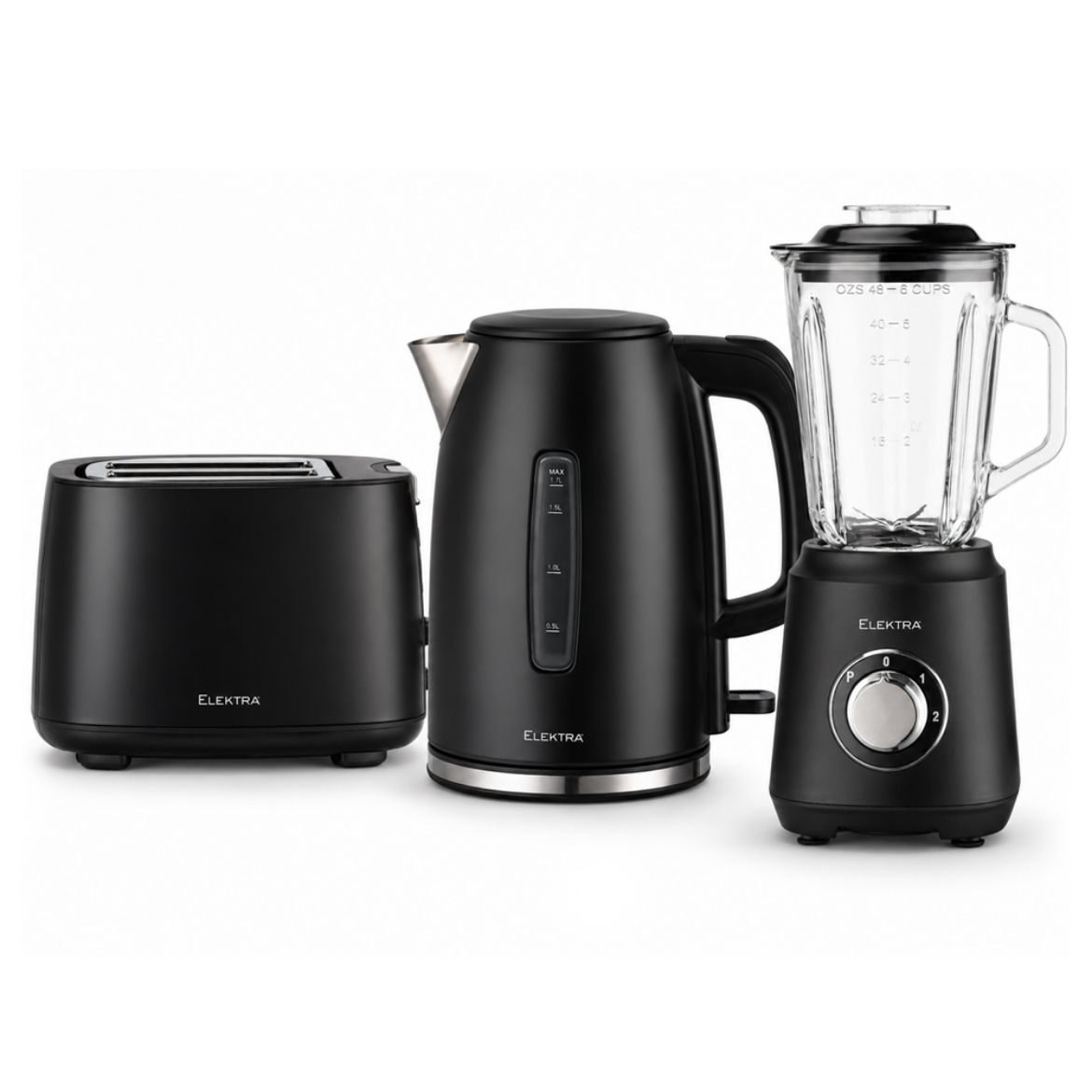 Picture of Elektra Kettle, Toaster and Blender Breakfast Set 