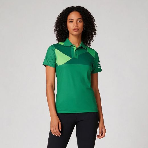 Picture of Ladies Funky Green Golf shirt
