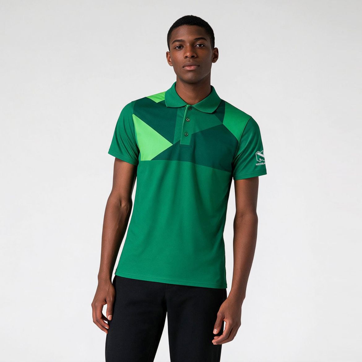 Picture of Men's Funky Green Golf shirt