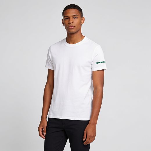 Picture of Mens White Okiyo Yuugen Organic 165g T-Shirt With Print